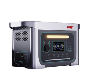 پاوراستیشن خورشیدی (1000W-1500W) باتری لیتیومی 1.536 کیلووات ساعت برند MUST